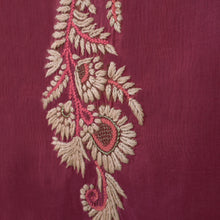 Load image into Gallery viewer, BAANI Pure Cotton, Hand Embroidery/ Chikankari Women Long Flared Dress