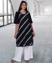 Load image into Gallery viewer, BHAMA Pure Cotton Hand Embroidered Chikankari Women's Kurta