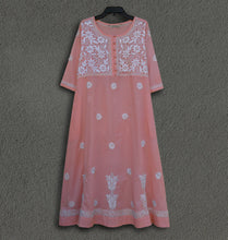 Load image into Gallery viewer, CHANDINI Solid Pure Cotton Long Tunic Kurta Dress: Made to Order
