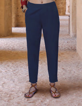 Load image into Gallery viewer, KEYA, Women's Cotton Linen Cigarette Pants: Made to Order and Customizable