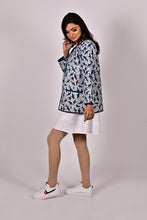 Load image into Gallery viewer, ARYA Cotton Block Print Green Reversible jacket