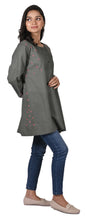 Load image into Gallery viewer, BINDIYA 100% Cotton Tunic Kurta Hand Embroidered : Made to Order/Customization