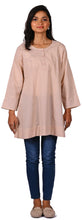 Load image into Gallery viewer, BINDIYA 100% Cotton Tunic Kurta Hand Embroidered : Made to Order/Customization