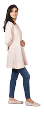 Load image into Gallery viewer, BINDIYA 100% Cotton Tunic Kurta Hand Embroidered : Made to Order/Customization