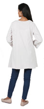 Load image into Gallery viewer, BINDIYA 100% Cotton Tunic Kurta Hand Embroidered : Made to Order/Customization