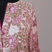 Load image into Gallery viewer, DIVYA prt Block Printed Pure Cotton Women Long Flared Kurta Tunic Dress