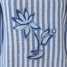 Load image into Gallery viewer, ELSA Cotton, Striped Kurta with Patch work Detail