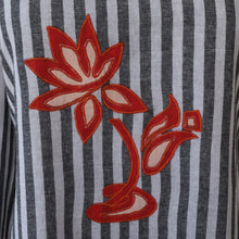 Load image into Gallery viewer, ELSA Cotton, Striped Kurta with Patch work Detail