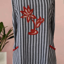 Load image into Gallery viewer, ELSA Cotton, Striped Kurta with Patch work Detail