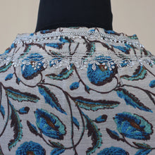 Load image into Gallery viewer, EVONA Chanderi, Printed with Zari Embroidered work Kurta