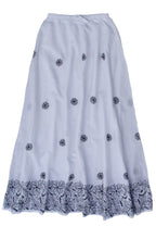 Load image into Gallery viewer, ILA Pure Cotton Hand Embroidered Skirt