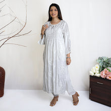 Load image into Gallery viewer, SAAVI Modal Heavy Chikankari Hand Embroidered Kurta
