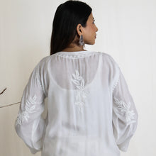 Load image into Gallery viewer, SAAVI Modal Heavy Chikankari Hand Embroidered Kurta