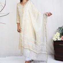 Load image into Gallery viewer, KAAVYA Modal Round Neck, Hand Embroidered Kurta, Regular and Plus Sizes