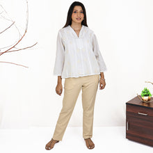 Load image into Gallery viewer, RUCHI Pure Cotton, Hand Embroidered Top Regular and Plus Sizes