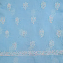 Load image into Gallery viewer, HANSIKA Pure Cotton Hand Embroidered/Chikankari Unstitched Kurta Set; Made to Order/ Customizable