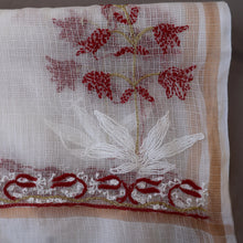 Load image into Gallery viewer, Kota Dupatta Hand Embroidery/Chikan work