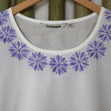 Load image into Gallery viewer, RANJITA Women Pure Cotton Hand Embroidered Short Tunics