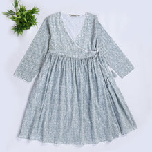 Load image into Gallery viewer, HIRAL Cotton Jaipuri Block Print Angrakha Wrap Top with Side Tie