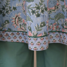 Load image into Gallery viewer, KAAYA Cotton, Jaipuri Block Print with Hand Embroidered Kurta Dress and Pant