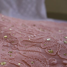 Load image into Gallery viewer, NIHARIKA Viscose Georgette Hand Embroidered/Chikankari Unstitched Kurta Set; Made to Order/ Customizable