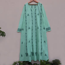 Load image into Gallery viewer, EMMA Pure Cotton Hand Embroidered Tunic Dress Kurta with embroidered pant