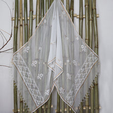 Load image into Gallery viewer, Kota Dupatta, Sequin work Hand Embroidery/Chikan work