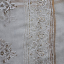 Load image into Gallery viewer, Kota Dupatta, Sequin work Hand Embroidery/Chikan work