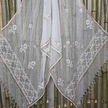 Load image into Gallery viewer, Kota Dupatta, Sequin work Hand Embroidery/Chikan work