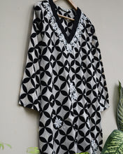 Load image into Gallery viewer, LUBNA Hand Block Print with Cotton Kurta