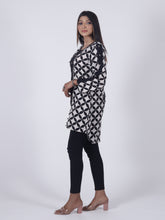 Load image into Gallery viewer, RASHI Cotton- Rayon Short Embroidered Tunic- Top