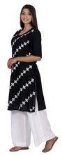 Load image into Gallery viewer, BHAMA Pure Cotton Hand Embroidered Chikankari Women's Kurta