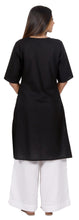 Load image into Gallery viewer, BHAMA Pure Cotton Hand Embroidered Chikankari Women's Kurta