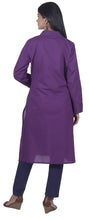 Load image into Gallery viewer, ANI- 100% Cotton Tunic Kurta Hand Embroidered : Made to Order/Customizable