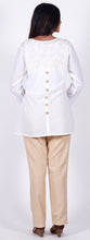 Load image into Gallery viewer, Yashi- 100% Cotton Tunic Kurta Hand Embroidered : Made to Order/Customizable