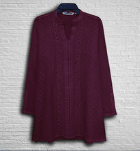 Load image into Gallery viewer, MORA Pure Cotton Hand Embroidered Tunic Top Kurti