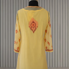 Load image into Gallery viewer, REKHA Georgette Hand Embroidered Kurta