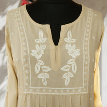 Load image into Gallery viewer, SAAVI Modal Heavy Chikankari Hand Embroidered Kurta