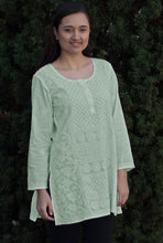Load image into Gallery viewer, STUTI Pure Cotton All Over Hand Embroidered Tunic
