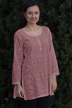 Load image into Gallery viewer, STUTI Pure Cotton All Over Hand Embroidered Tunic