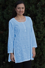 Load image into Gallery viewer, STUTI Pure Cotton All Over Hand Embroidered Tunic