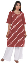 Load image into Gallery viewer, BHAMA Pure Cotton Hand Embroidered Chikankari Women's Kurta