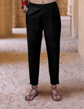 Load image into Gallery viewer, KEYA, Women's Cotton Linen Cigarette Pants: Made to Order and Customizable