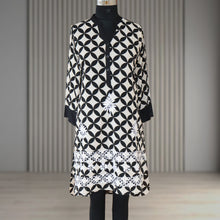 Load image into Gallery viewer, LABANA Block Printed Cotton Hand Embroidered Kurta