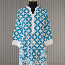 Load image into Gallery viewer, LABANA Block Printed Cotton Hand Embroidered Kurta