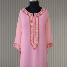 Load image into Gallery viewer, LAVI Georgette Hand Embroidered Kurta