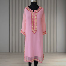 Load image into Gallery viewer, LAVI Georgette Hand Embroidered Kurta