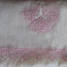 Load image into Gallery viewer, Chanderi Dupatta Hand Embroidery/ Chikankari with Tepchi work