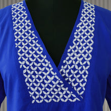 Load image into Gallery viewer, RADHA Pure Cotton Hand Embroidered Kurti Top
