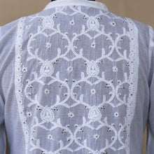 Load image into Gallery viewer, BODHI Pure Cotton, Hand Embroidery/ Chikankari Women Dress
